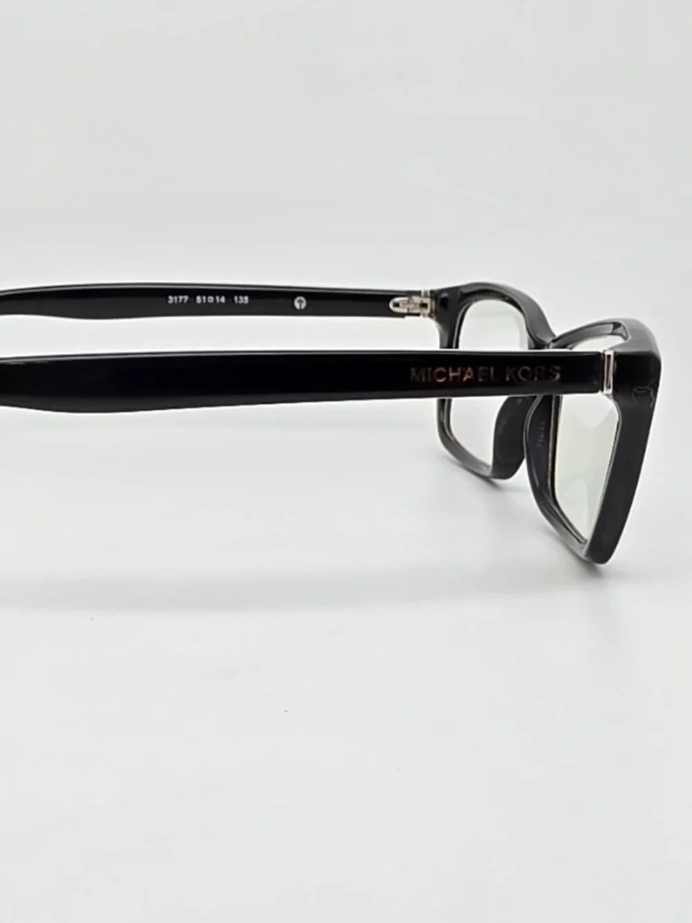 Michael Kors MK4038 Lyra 3177 Black Cat Eye Eyeglasses Frame w/ Flexhinge 51mm